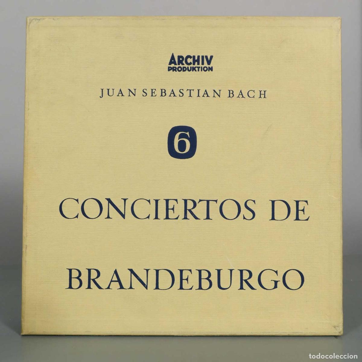 Discos de vinilo: LP. 6 Brandenburgische Konzerte - Johann Sebastian Bach