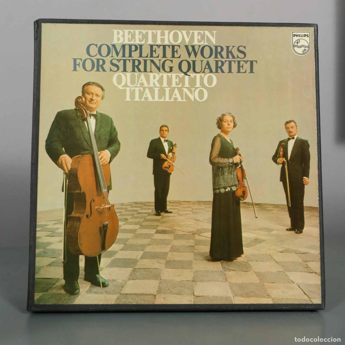 Discos de vinilo: LP. Beethoven: Complete Works for String Quartet - Quartetto Italiano - Philips