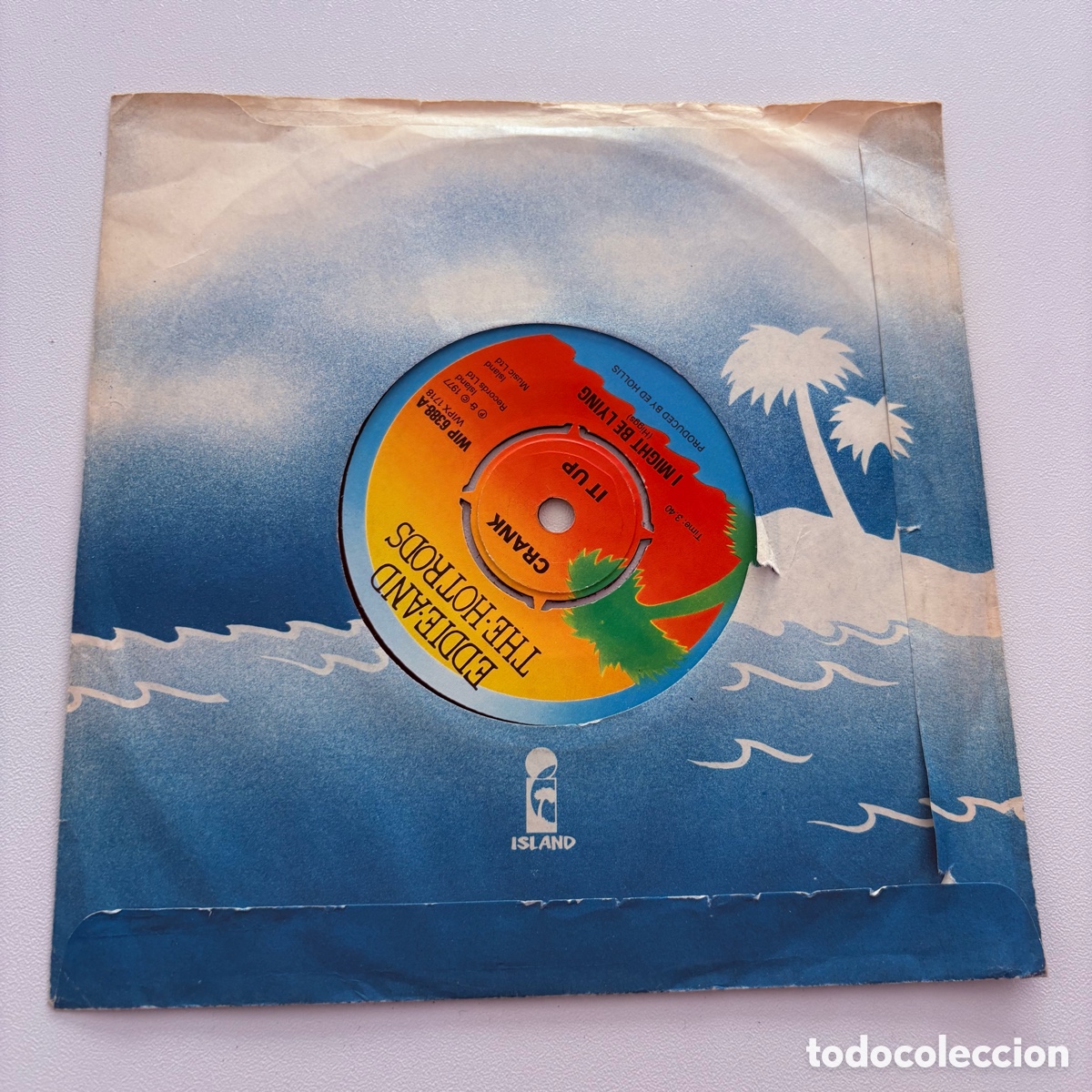 Discos de vinilo: single 7'' Eddie And The Hot Rods &lrm;&ndash; I Might Be Lying edicion uk de 1977