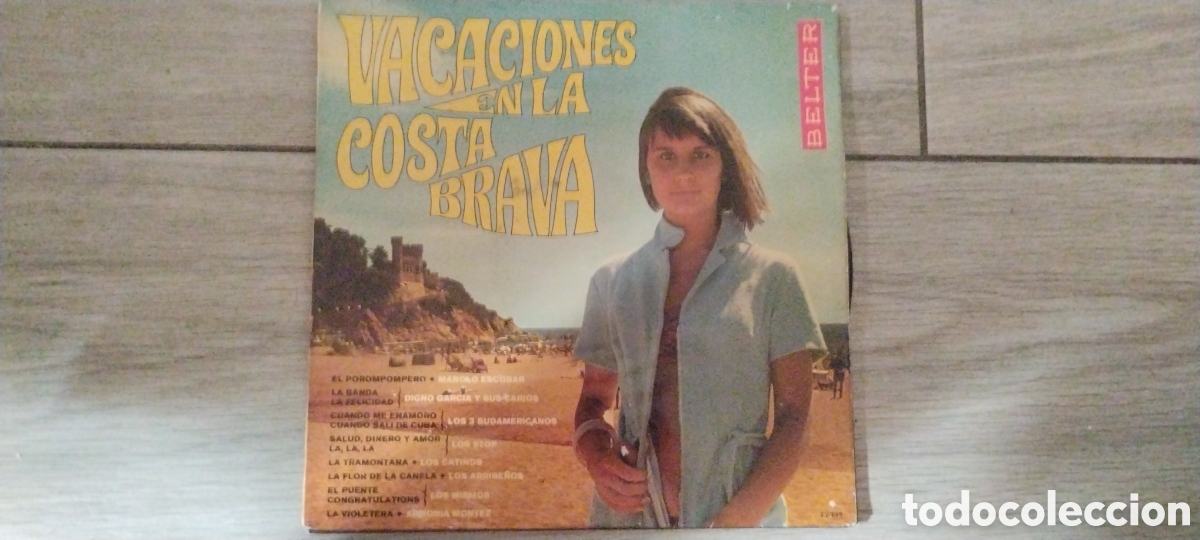 Discos de vinilo: VACACIONES EN LA COSTA BRAVA-VARIOUS-LP-BETLER/SPAIN-IB