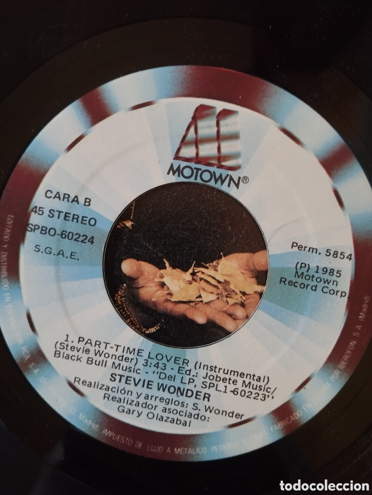 Discos de vinilo: Stevie Wonder - Part-Time Lover - single - Foto 5