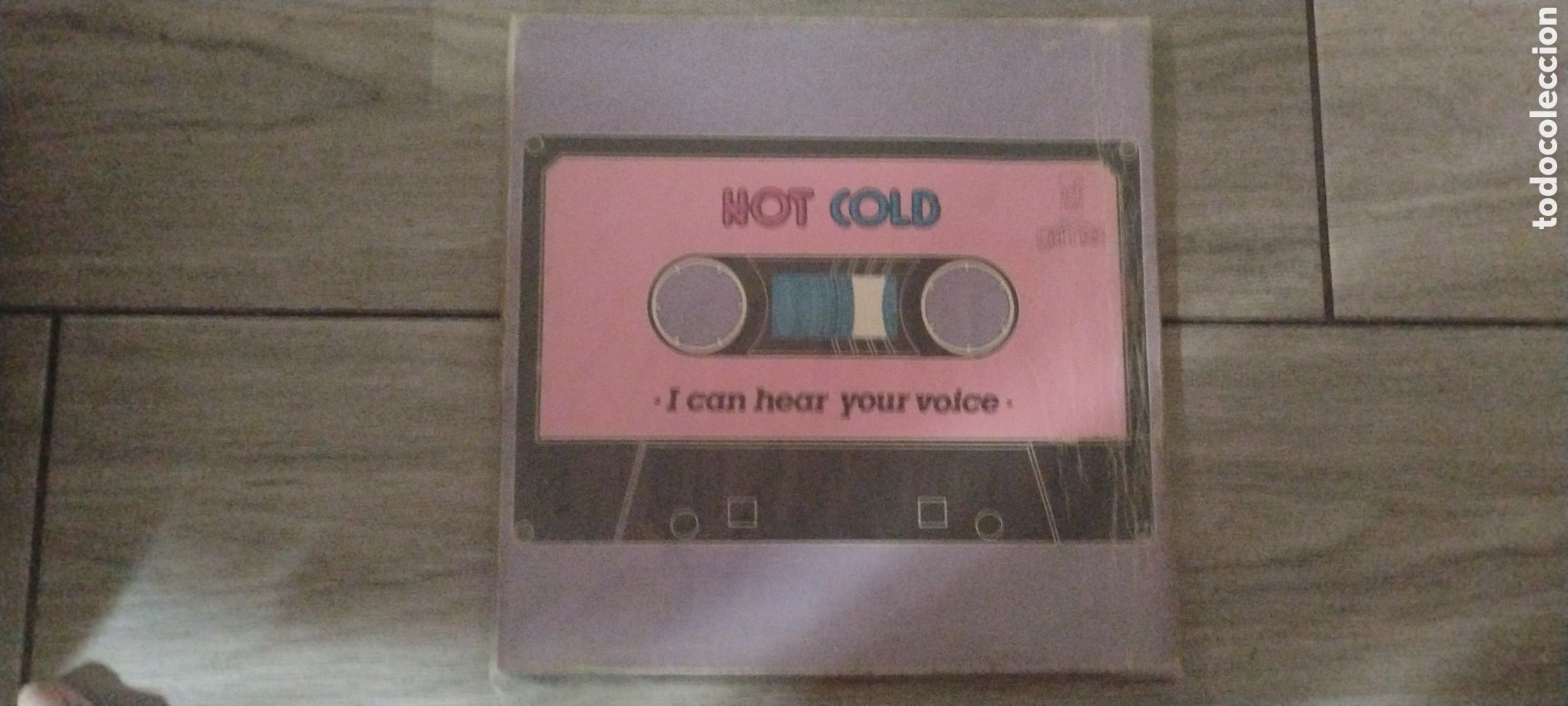 Discos de vinilo: HOT COLD-I CAN HEAR YOUR VOICE-MAXI(ITALO DISCO)-DISCOS GAMES/SPAIN-IB