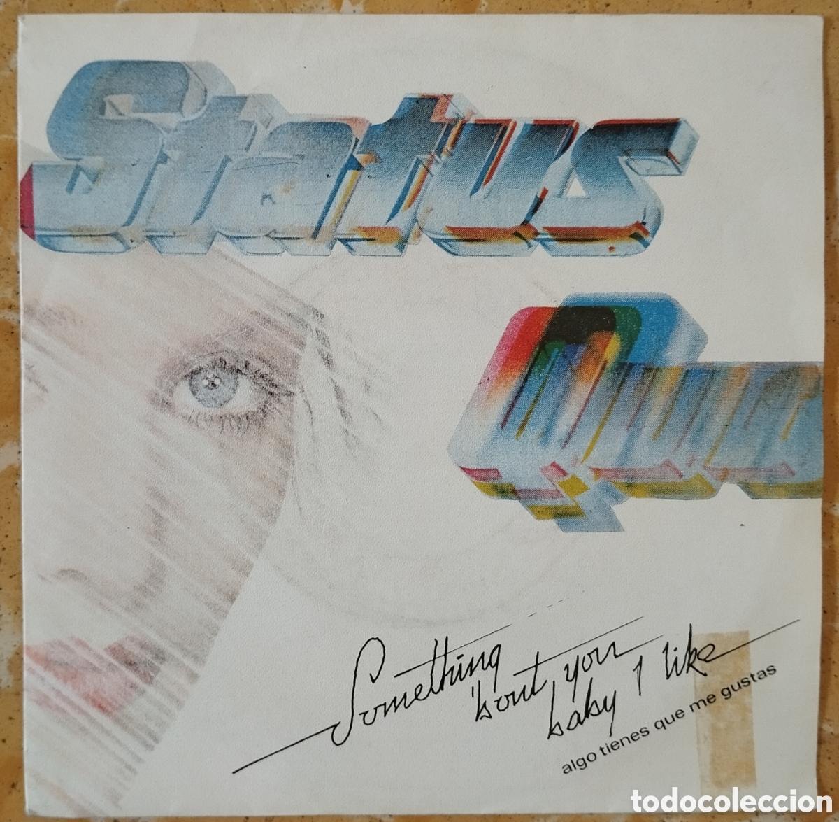 Discos de vinilo: Something 'bout you baby I like - single