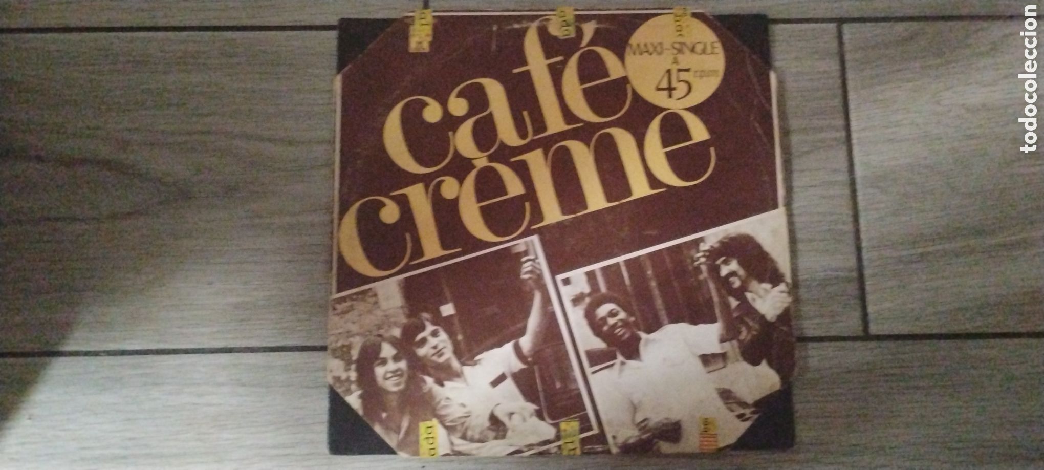 Discos de vinilo: CAF&Eacute; CR&Egrave;ME-CITATIONS ININTERROMPURES-MAXI-RPM/SPAIN-IB