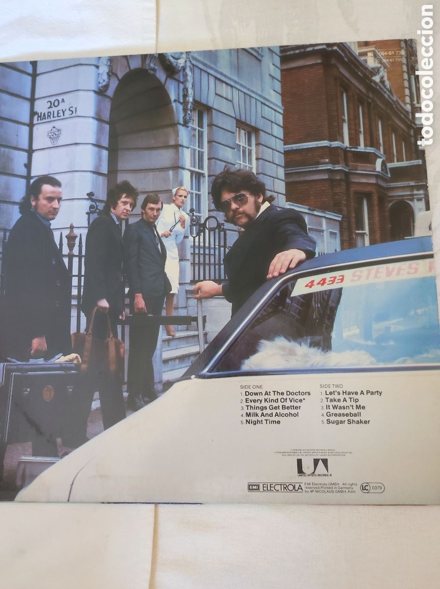 Discos de vinilo: DR. FEELGOOD - PRIVATE PRACTICE - Foto 2