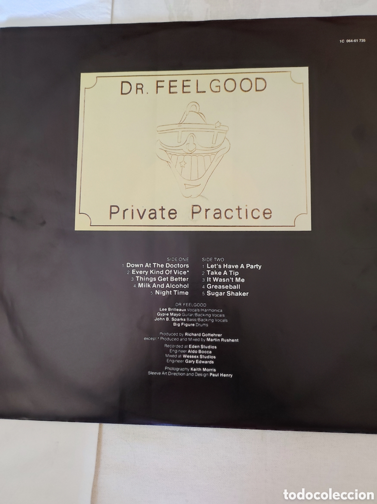 Discos de vinilo: DR. FEELGOOD - PRIVATE PRACTICE - Foto 4