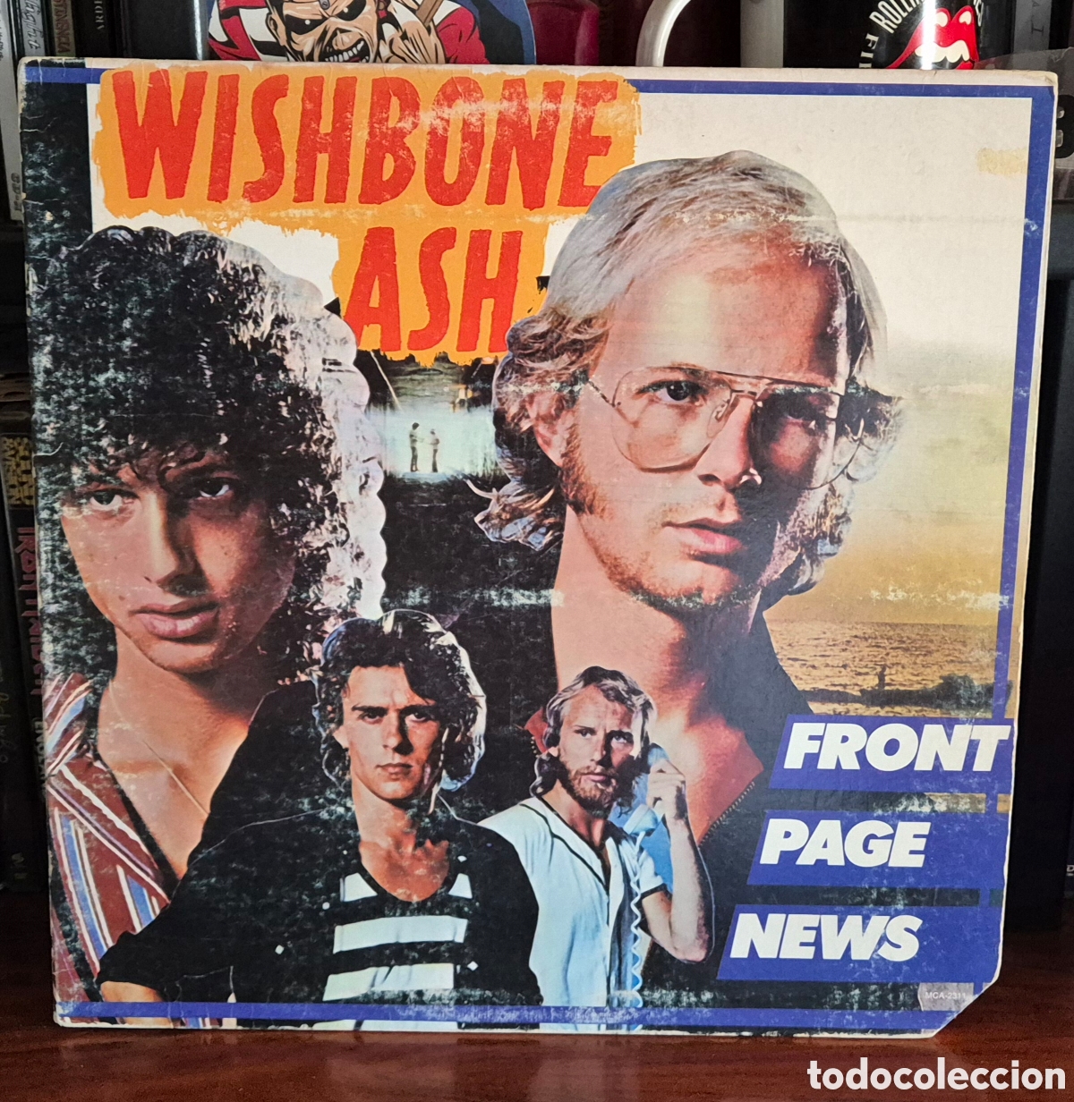 Discos de vinilo: Wishbone Ash &ndash; Front Page News Lp USA Press