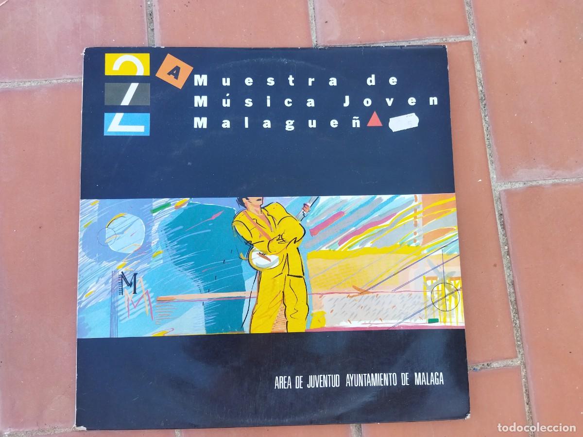 Discos de vinilo: lp 2&ordm;MUESTRA MUSICA JOVEN MALAGUE&Ntilde;A
