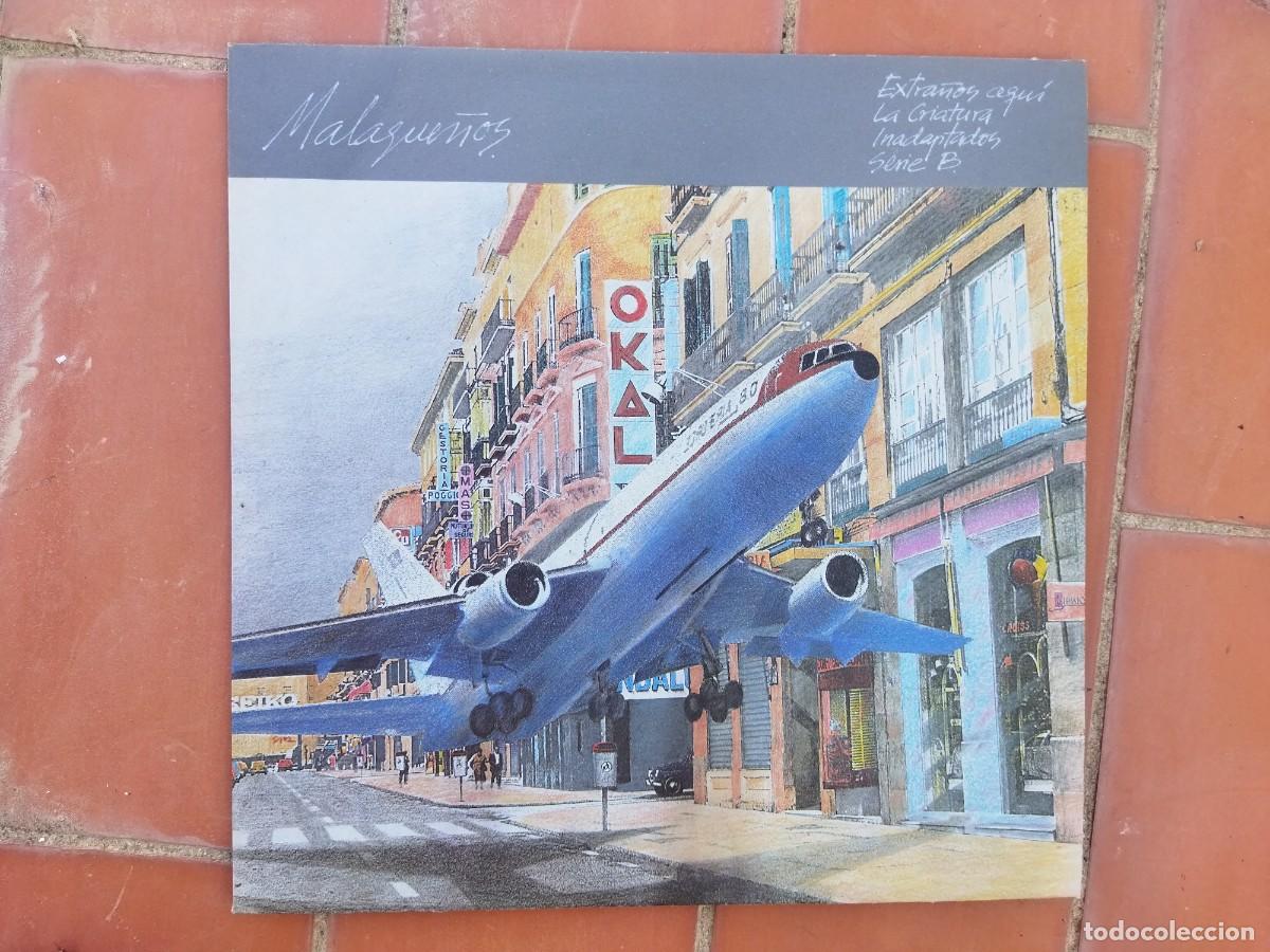 Discos de vinilo: lp malague&ntilde;os SIN USAR - Foto 1