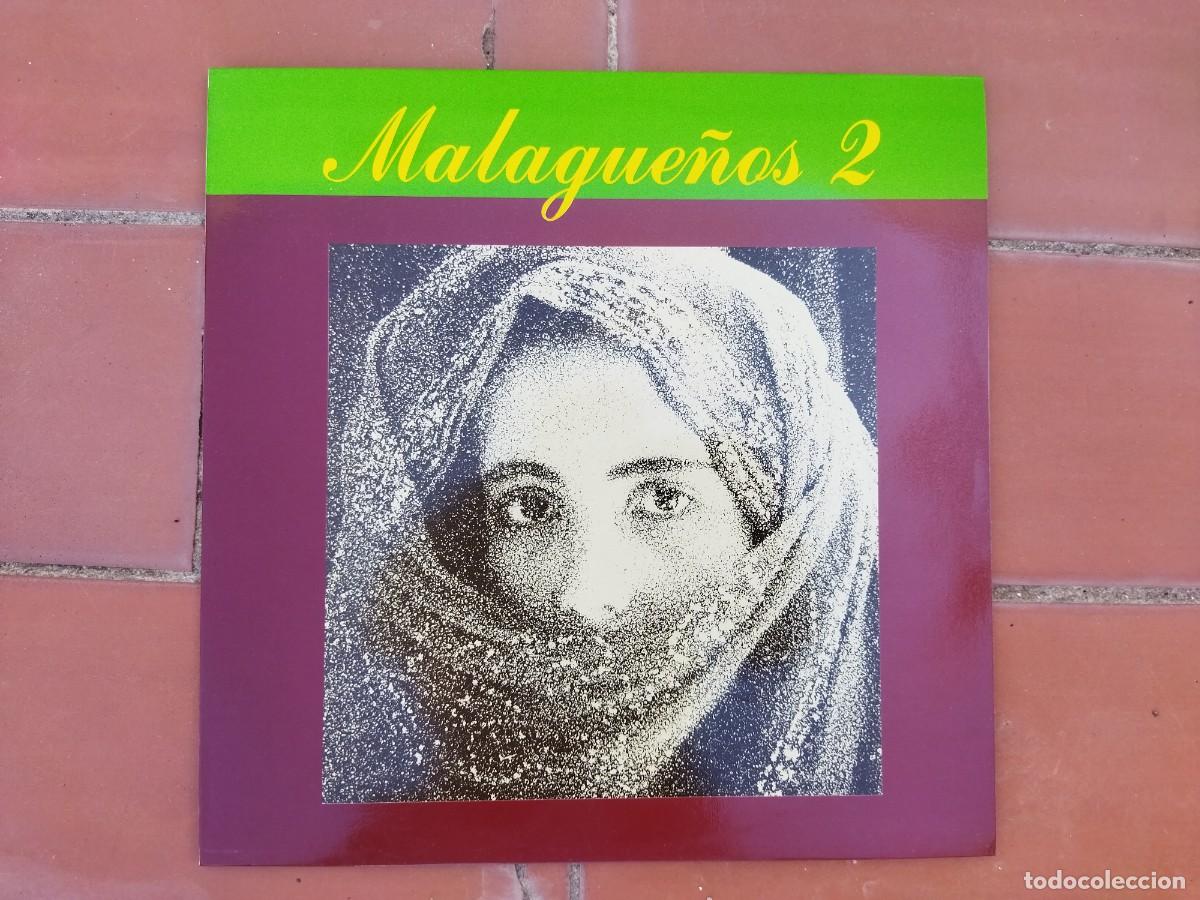 Discos de vinilo: lp malague&ntilde;os 2 SIN USAR - Foto 1