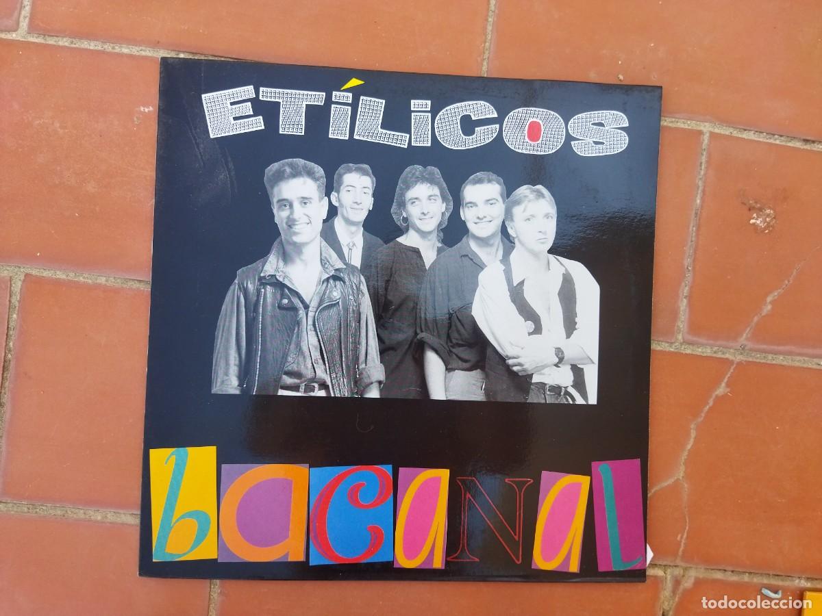 Discos de vinilo: lp ETILICOS bacanal SIN USAR - Foto 1