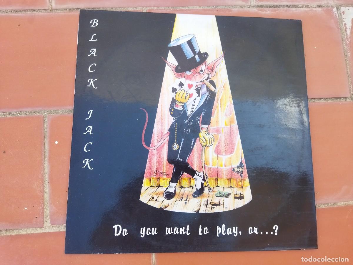 Discos de vinilo: lp BLACK JACK do you want to play or SIN USAR