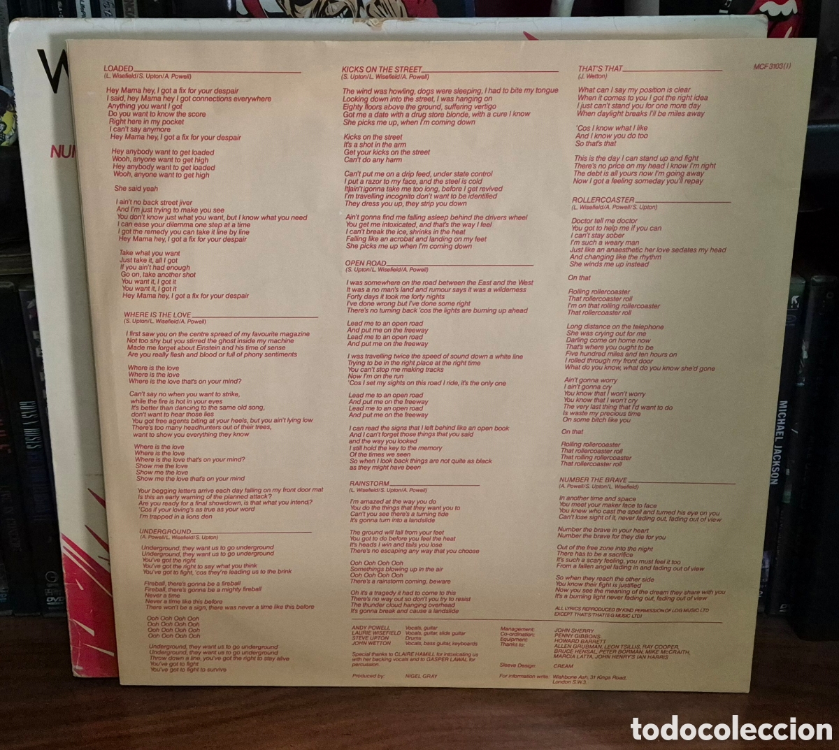Discos de vinilo: Wishbone Ash &ndash; Number The Brave LP UK - Foto 3