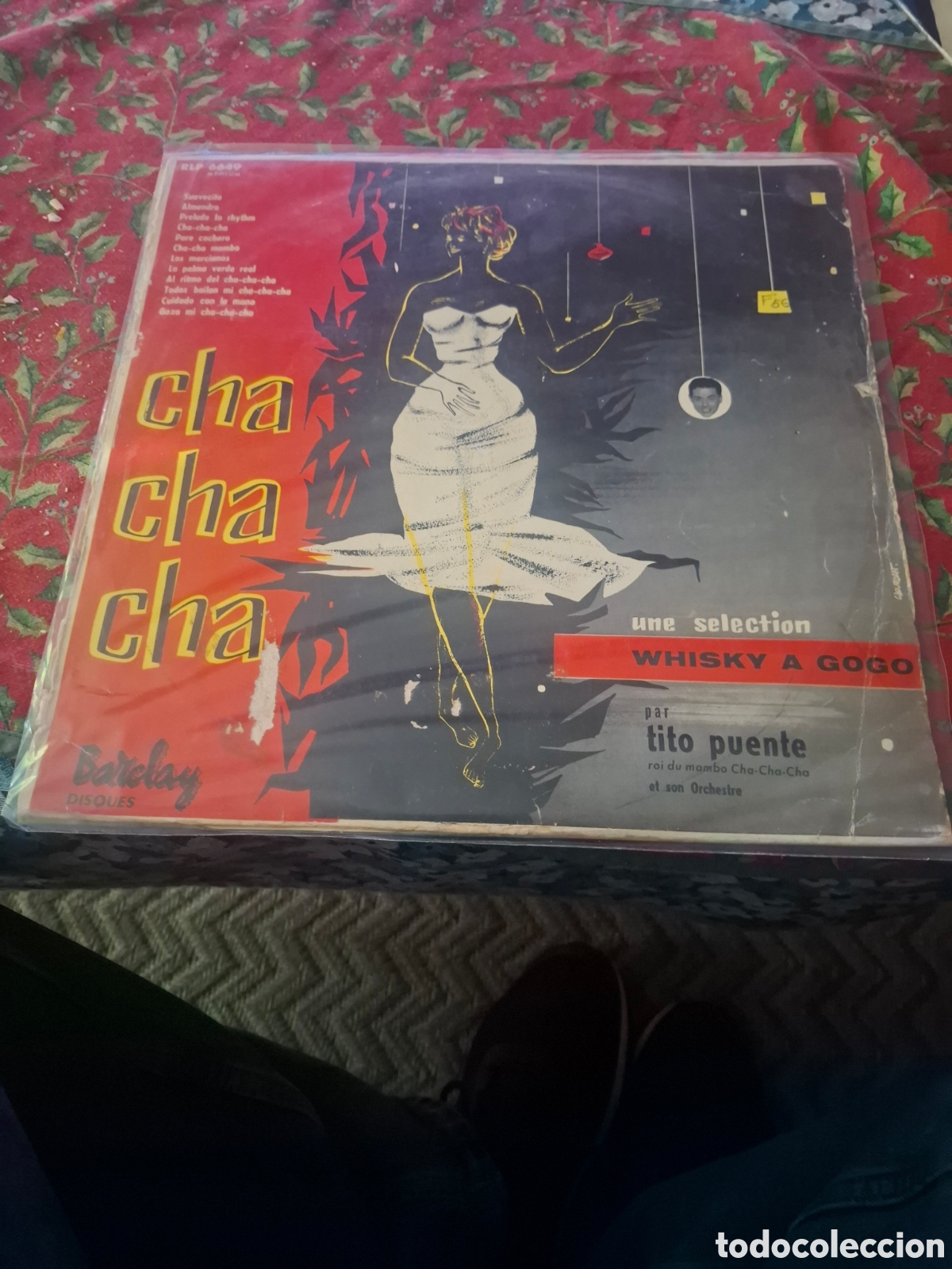 Discos de vinilo: Tito Puente Cha Cha Cha recop franc&eacute;s ed Barckay