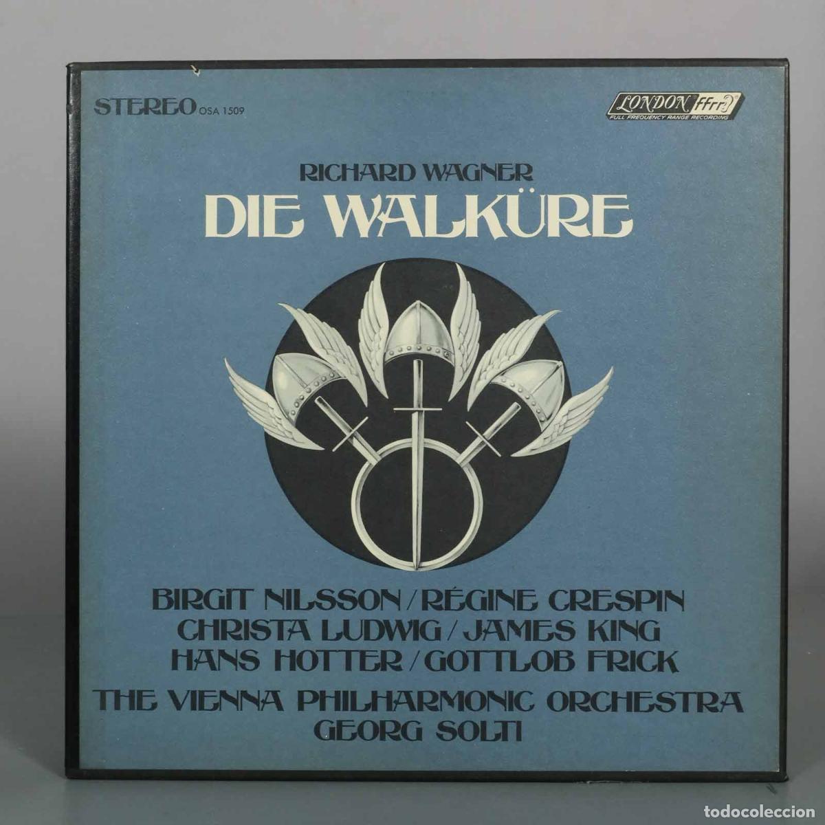Discos de vinilo: LP. Richard Wagner: Die Walk&uuml;re - Birgit Nilsson, R&eacute;gine Crespin, Christa Ludwig, King, SOLTI