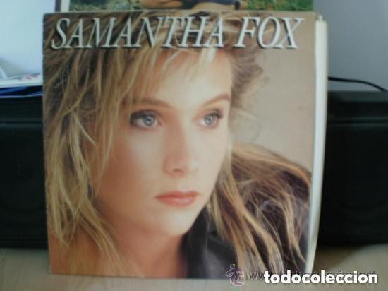 Discos de vinilo: SAMANTHA FOX -- con el disco roto dentro