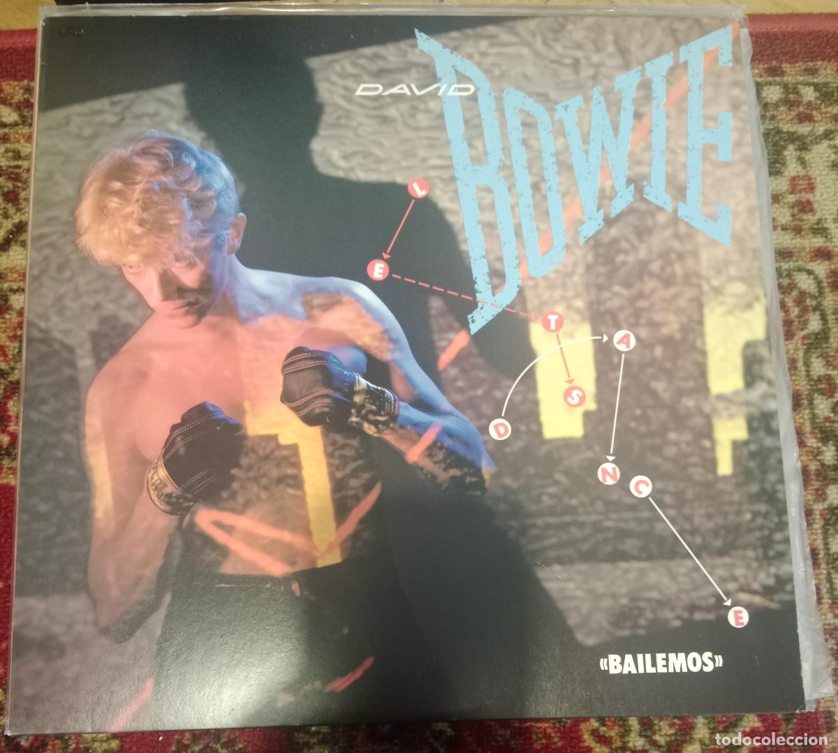 Discos de vinilo: David Bowie &ndash; Let's Dance = Bailemos Lp Espa&ntilde;a 1983