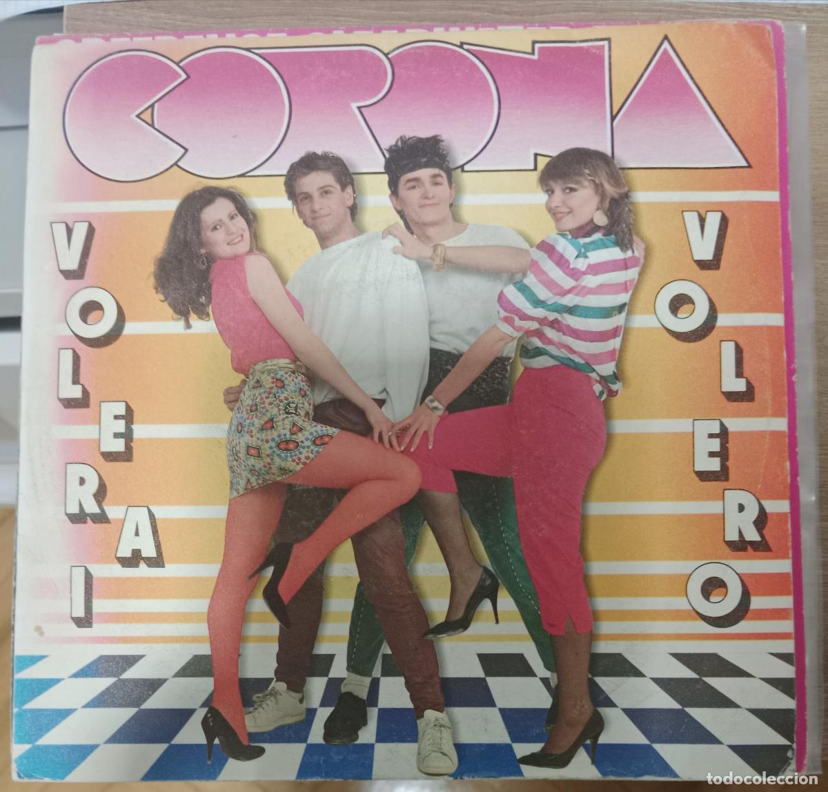 Discos de vinilo: Corona &ndash; Volerai Volero single Espa&ntilde;a 1982 PROMO