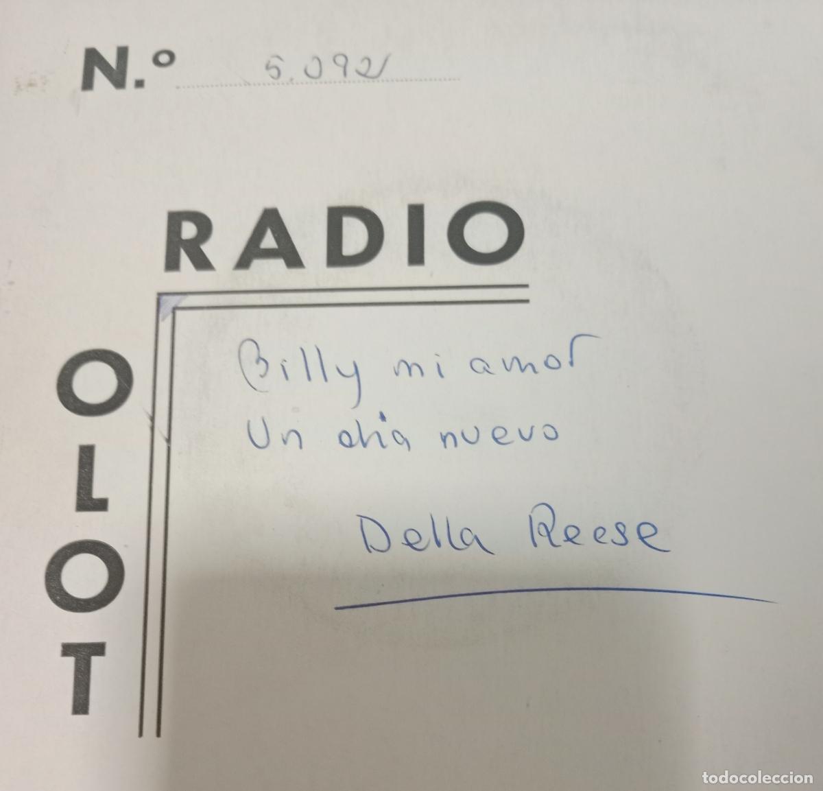 Discos de vinilo: Della Reese &ndash; Billy, Mi Amor = Billy My Love single promo 1971