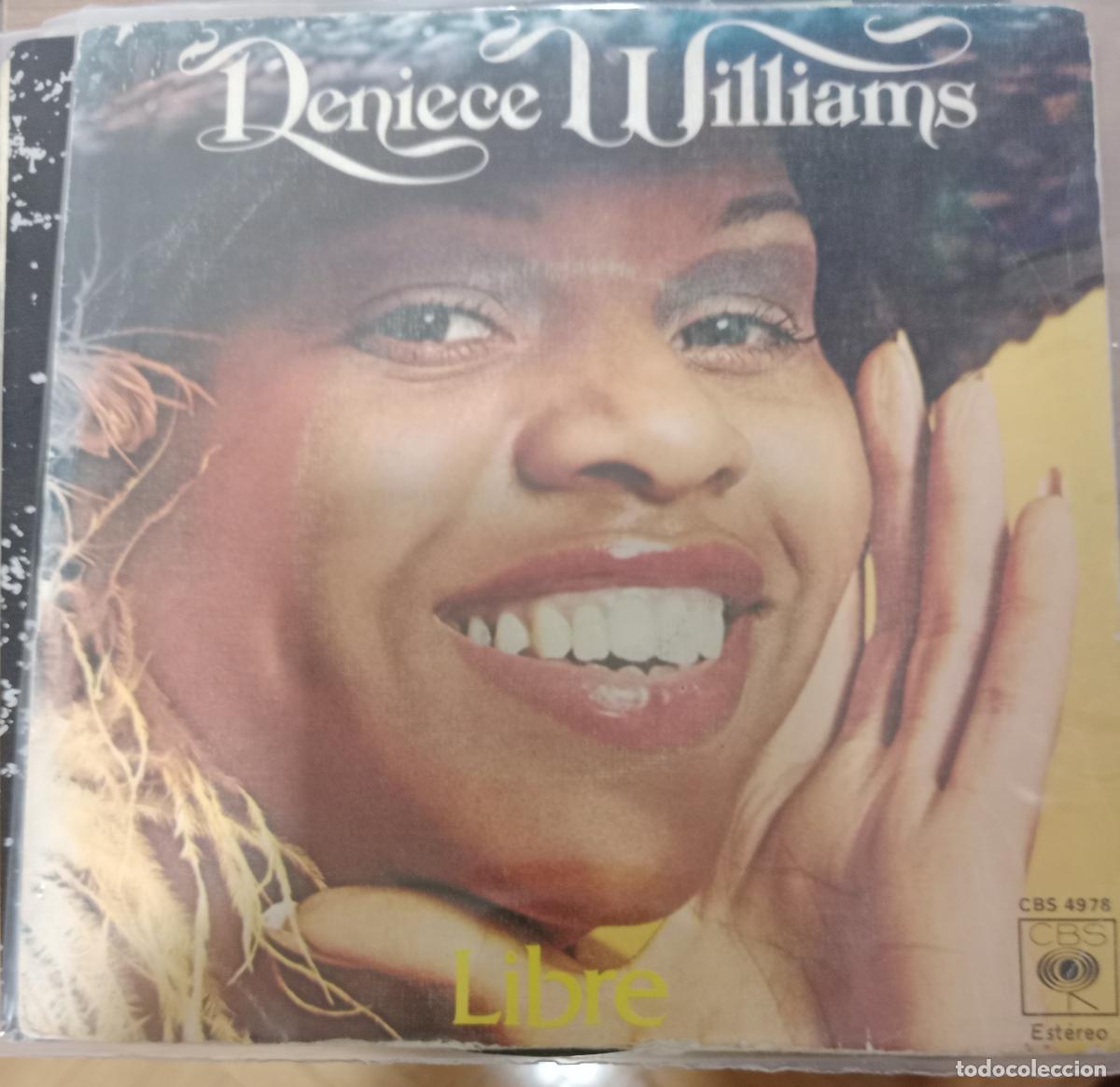 Discos de vinilo: Deniece Williams &ndash; Libre single Espa&ntilde;a 1977