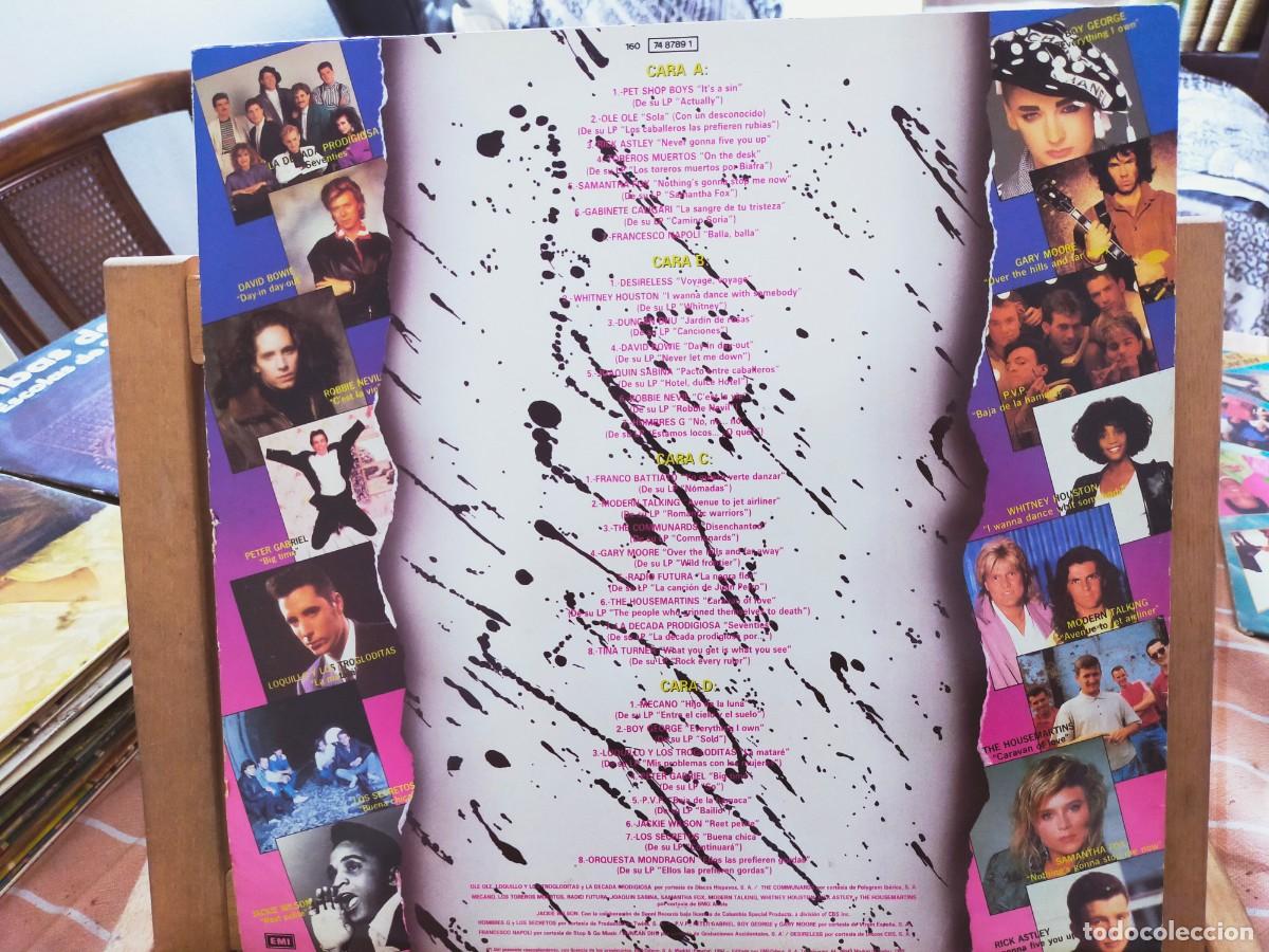 Discos de vinilo: &iexcl;BOOM! 3. EL DISCO DE LOS &Eacute;XITOS. DOBLE &Aacute;LBUM. EMI-ODEON. 30 &Eacute;XITOS EN V.O. 1987 - Foto 4