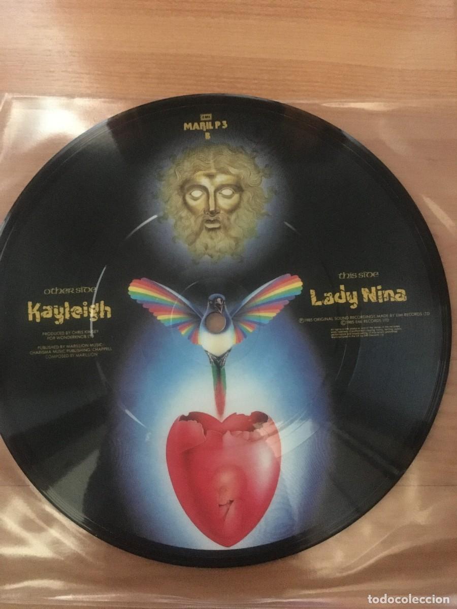 Discos de vinilo: MARILLION &rdquo;Kayleigh&rdquo; PICTURE DISC - Foto 2
