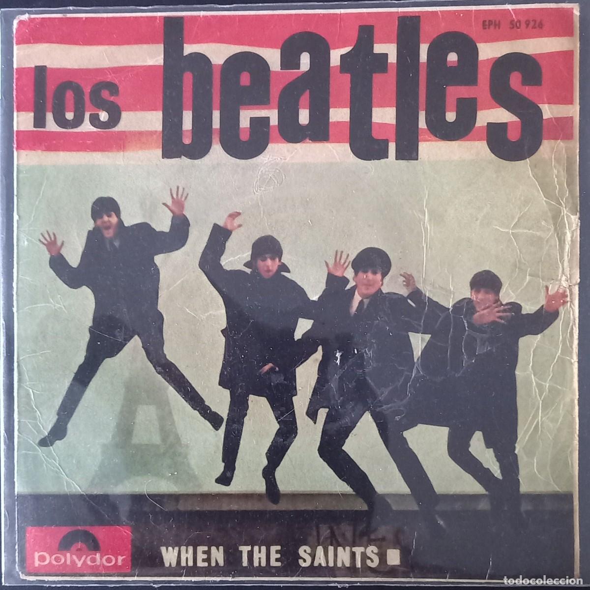 Discos de vinilo: The Beatles con Tony Sheridan: When The Saints (EP espa&ntilde;ol Polydor)