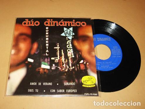 Discos de vinilo: D&Uacute;O DIN&Aacute;MICO - EL FINAL DEL VERANO / ERES TU (LA CHICA CON QUIEN TANTO SO&Ntilde;&Eacute;) - SINGLE EP - 1963