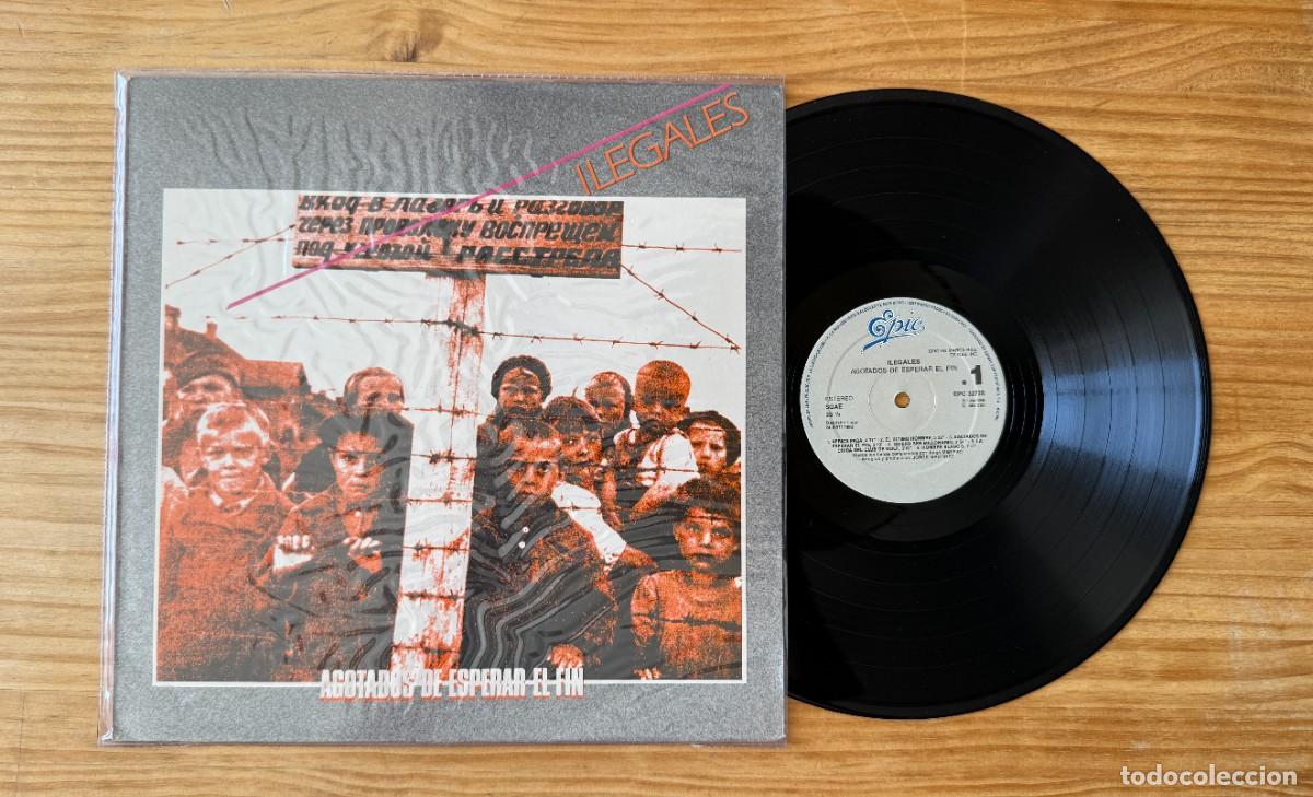 Disques de vinyle: Ilegales &lrm;&ndash; Agotados De Esperar El Fin. Spain 1990
