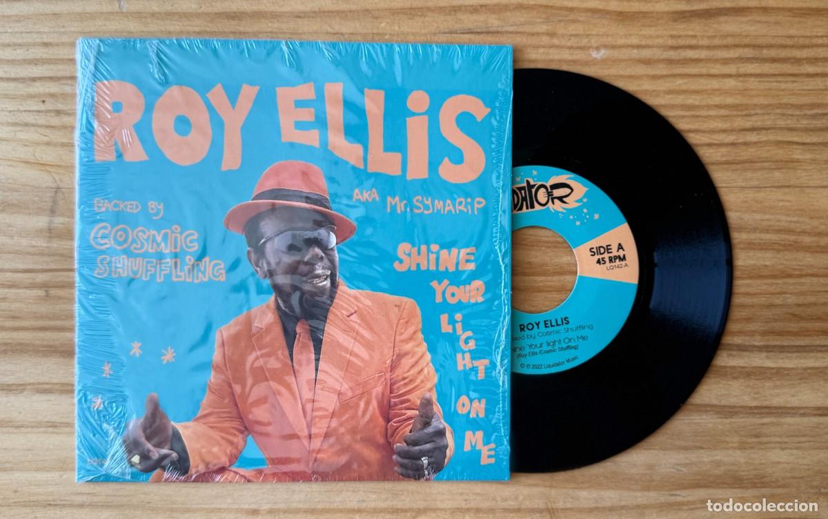 Discos de vinilo: Mr. Symarip, Roy Ellis, Cosmic Shuffling &ndash; Shine Your Light On Me. Spain 2022