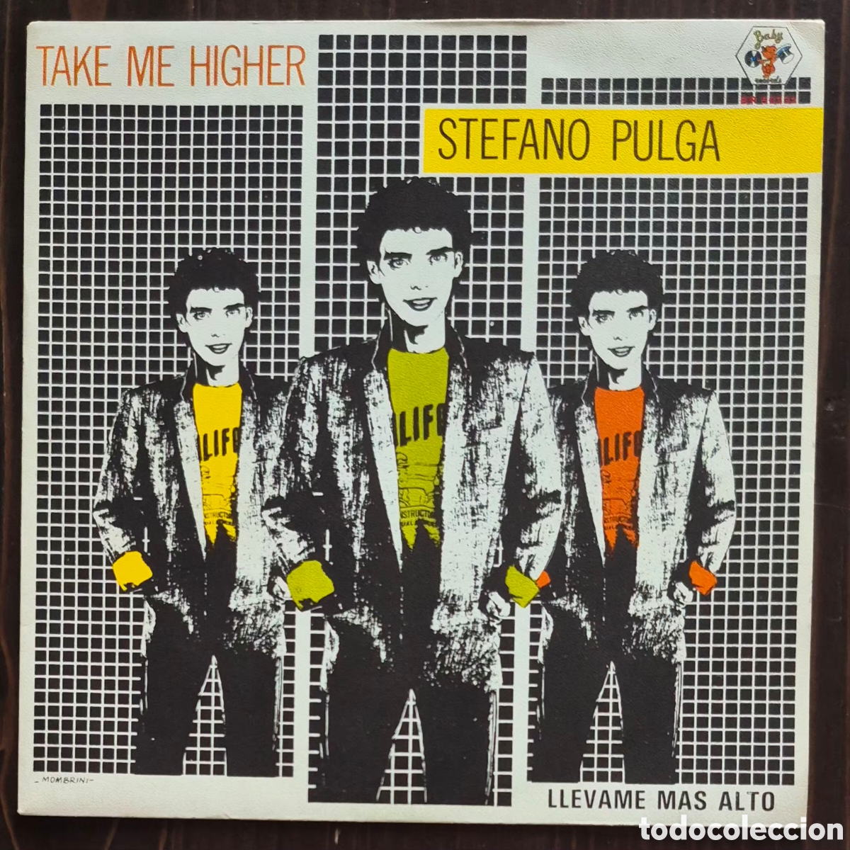 Discos de vinilo: SINGLE - STEFANO PULGA - TAKE ME HIGHER - 1984 ESPA&Ntilde;A (ITALO DISCO)