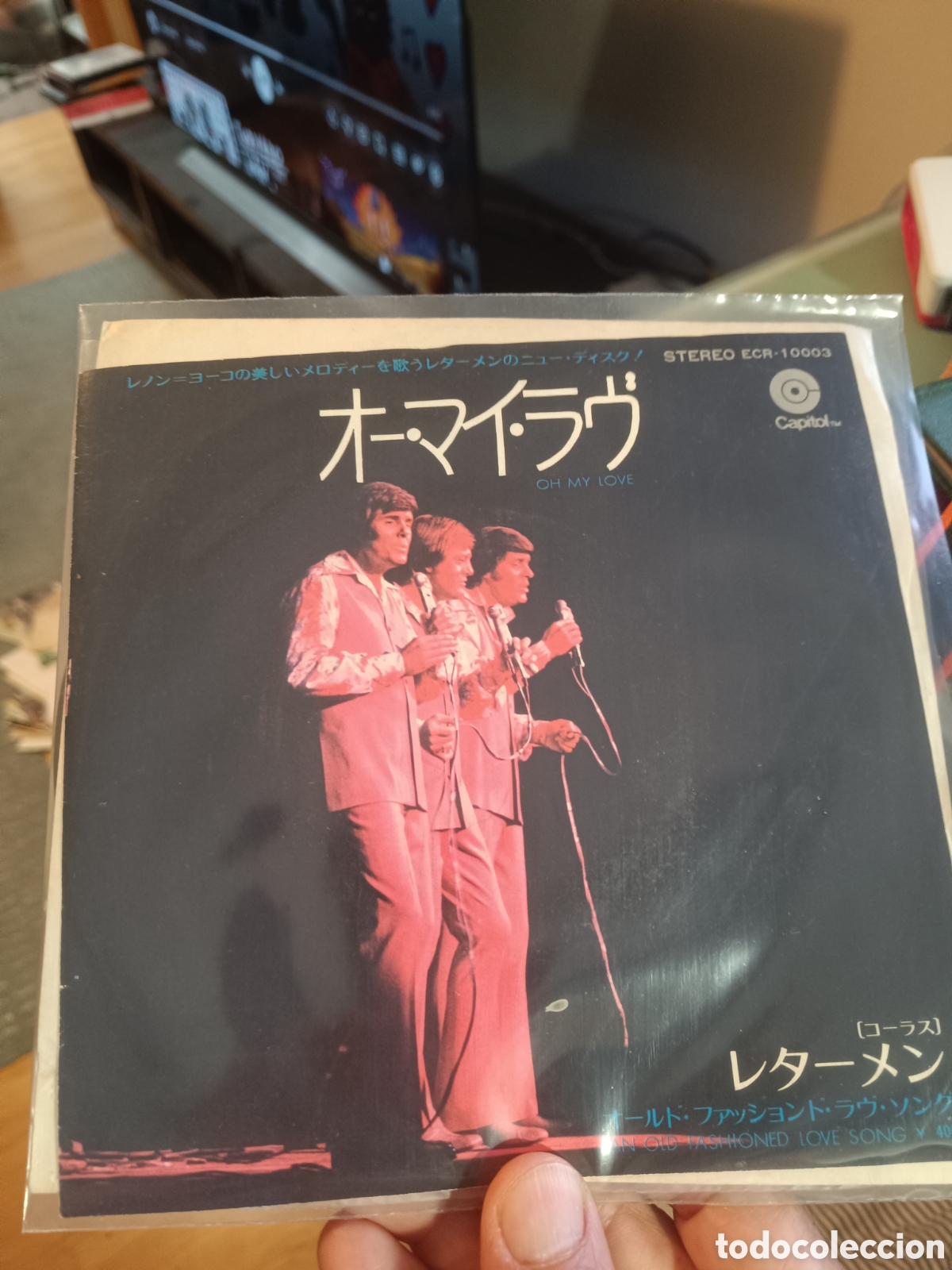Discos de vinilo: Lettermen &ndash; Oh My Love / An Old Fashioned Love Song (Edici&oacute;n Japonesa)