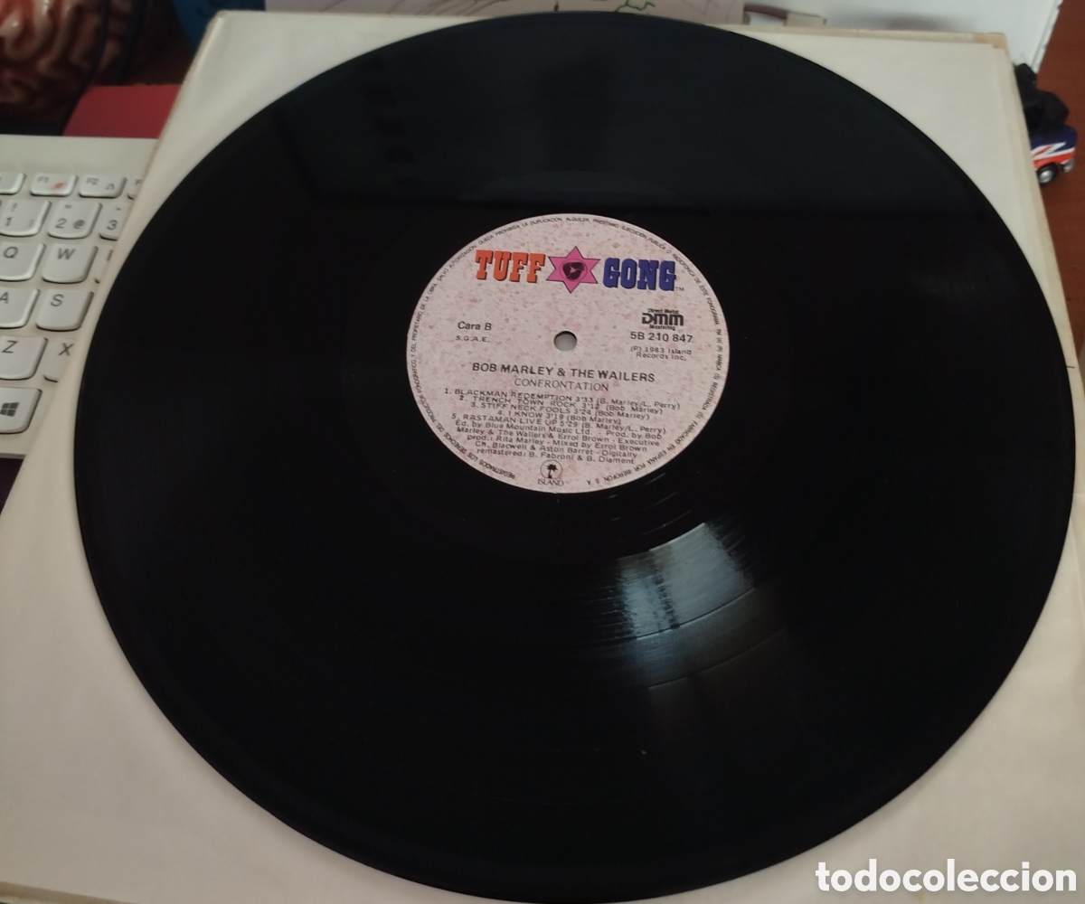 Discos de vinilo: Bob Marley & the wailers - confrontation - Foto 2