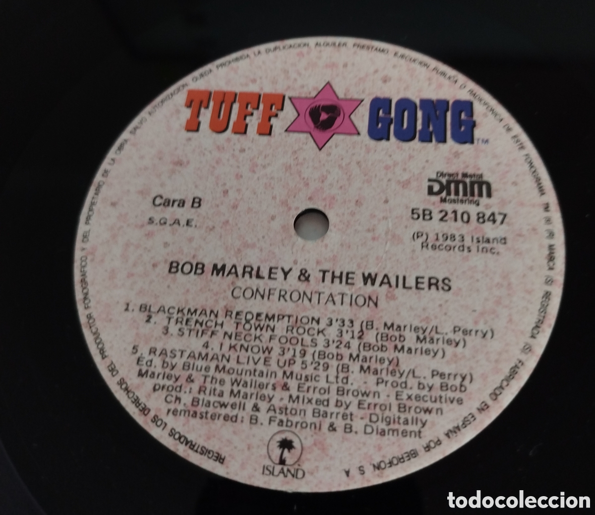 Discos de vinilo: Bob Marley & the wailers - confrontation - Foto 3