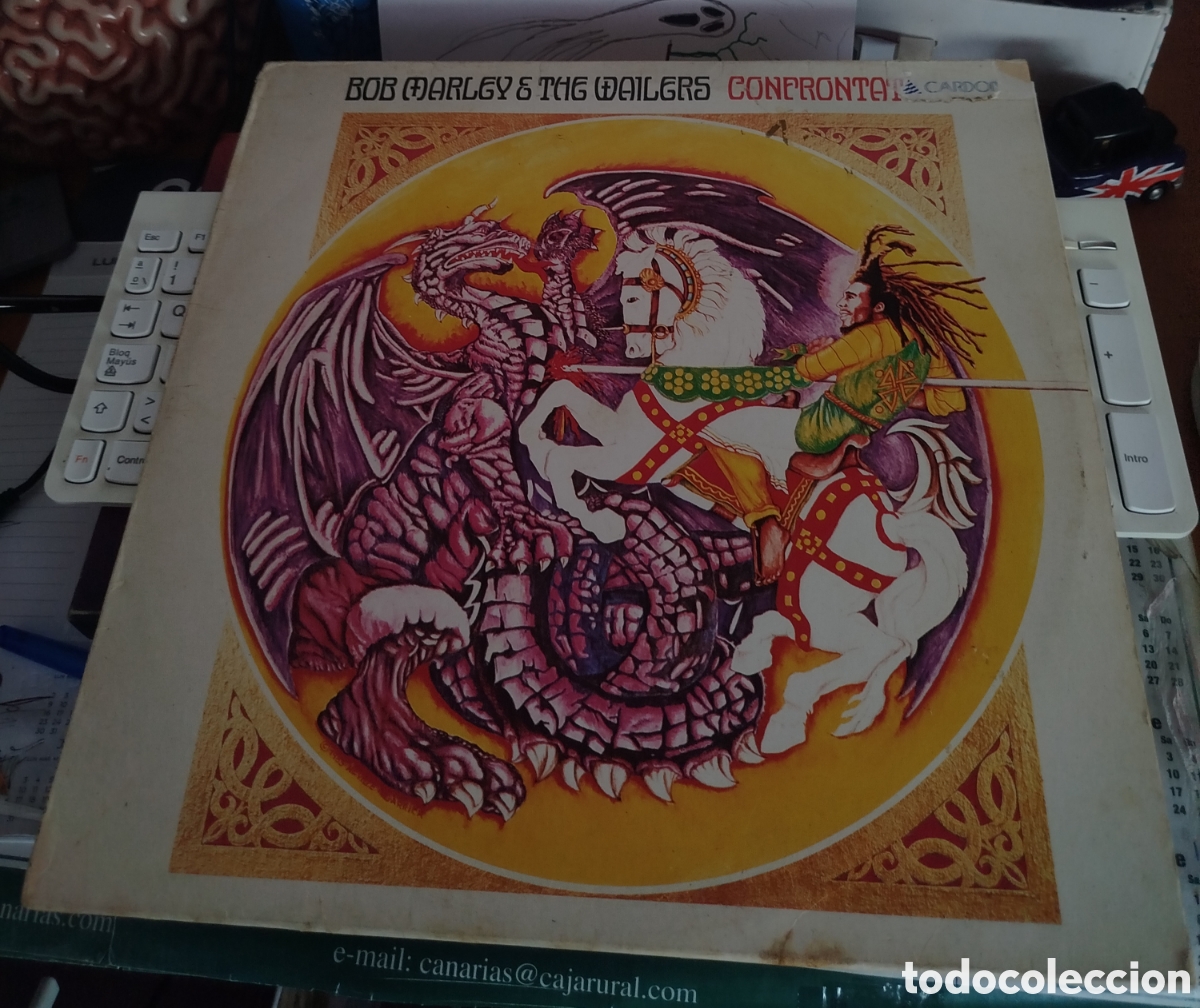 Discos de vinilo: Bob Marley & the wailers - confrontation - Foto 1