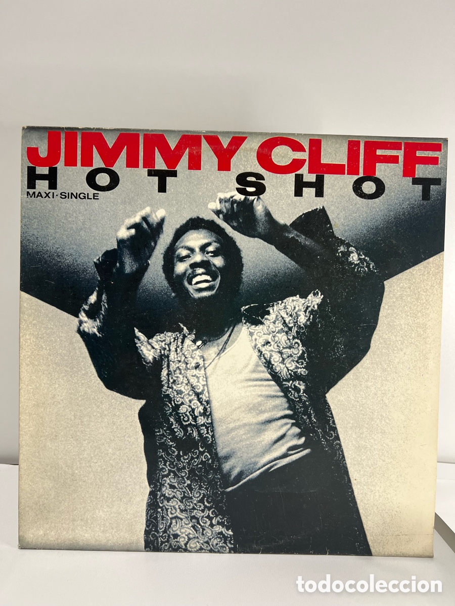 Discos de vinilo: JIMMY CLIFF (MX) HOT SHOT +2 TRACKS A&Ntilde;O 1985
