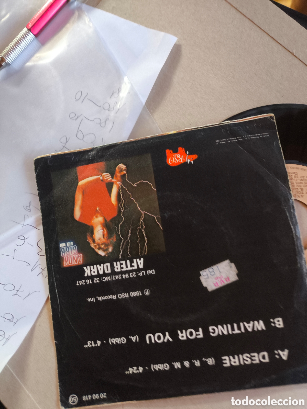 Discos de vinilo: Single de Andy gibb.lote.A.n12 - Foto 2
