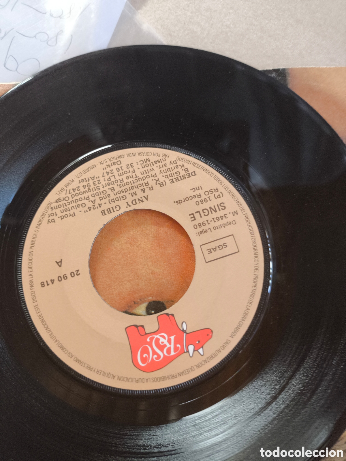 Discos de vinilo: Single de Andy gibb.lote.A.n12 - Foto 3