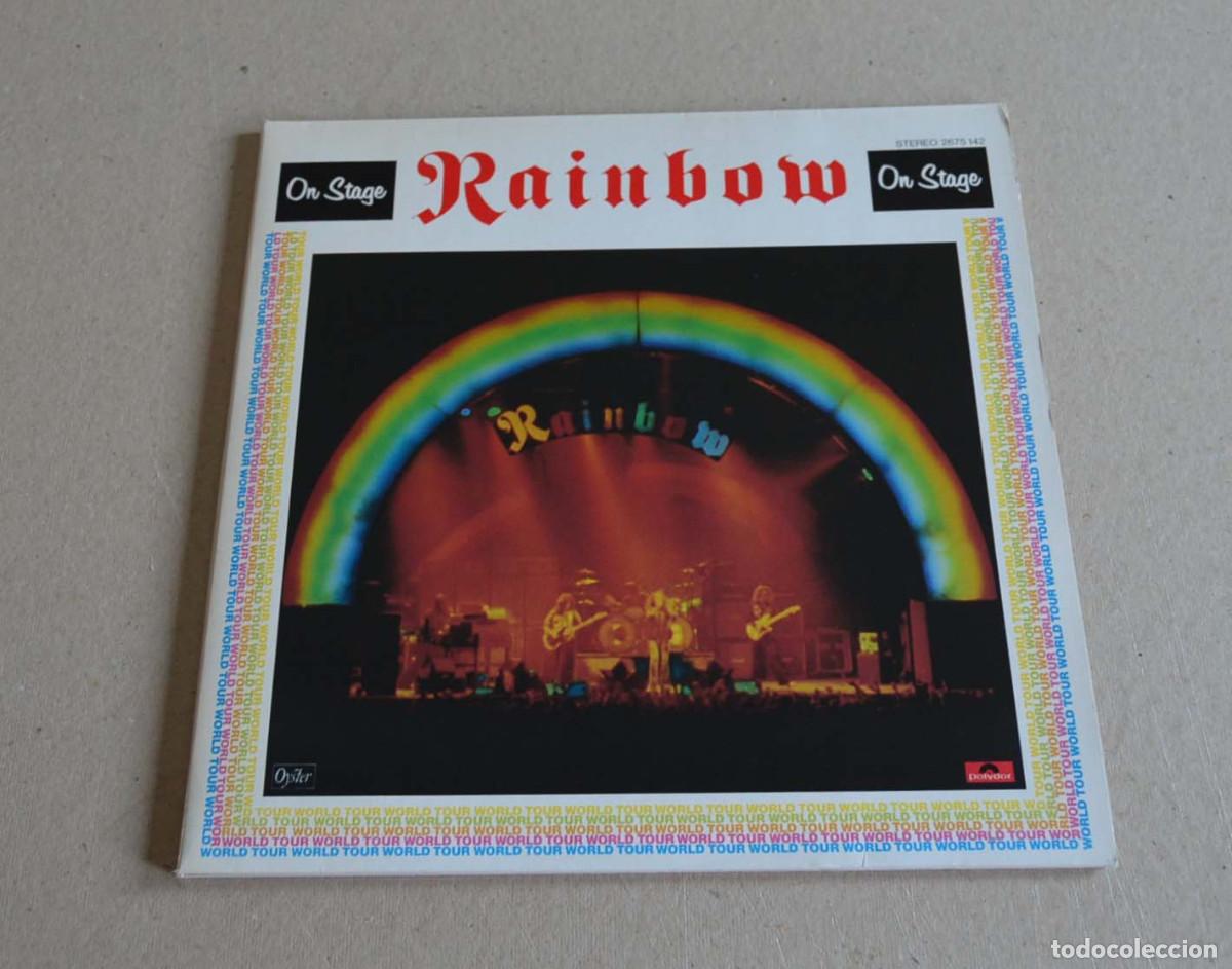Discos de vinilo: RAINBOW - ON STAGE (DISCO DOBLE)
