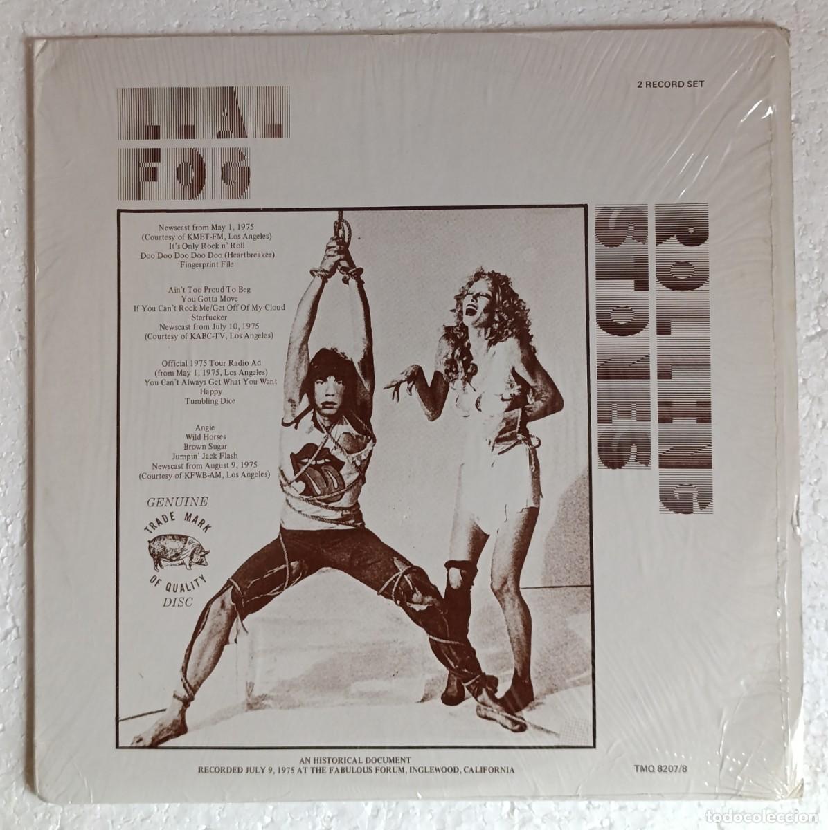 Discos de vinilo: The Rolling Stones. L. A. Fog