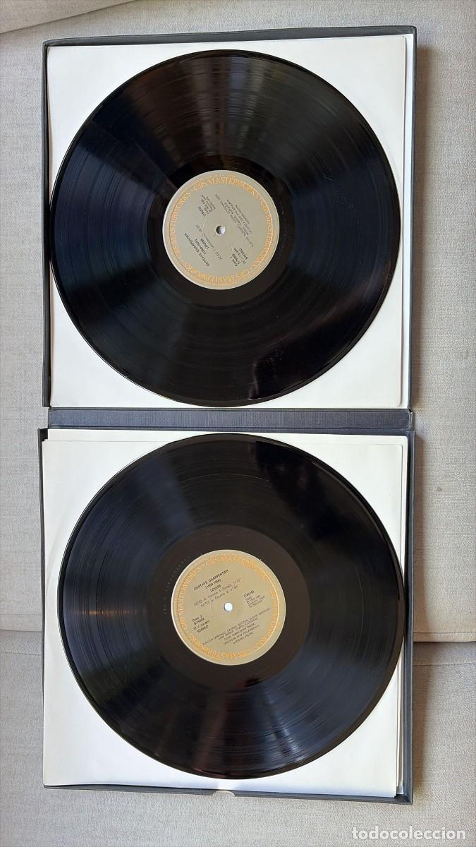 Discos de vinilo: Charpentier: Louise &ndash; Pl&aacute;cido Domingo / Cotrubas &ndash; CBS &ndash; Caja 3 LP + libreto