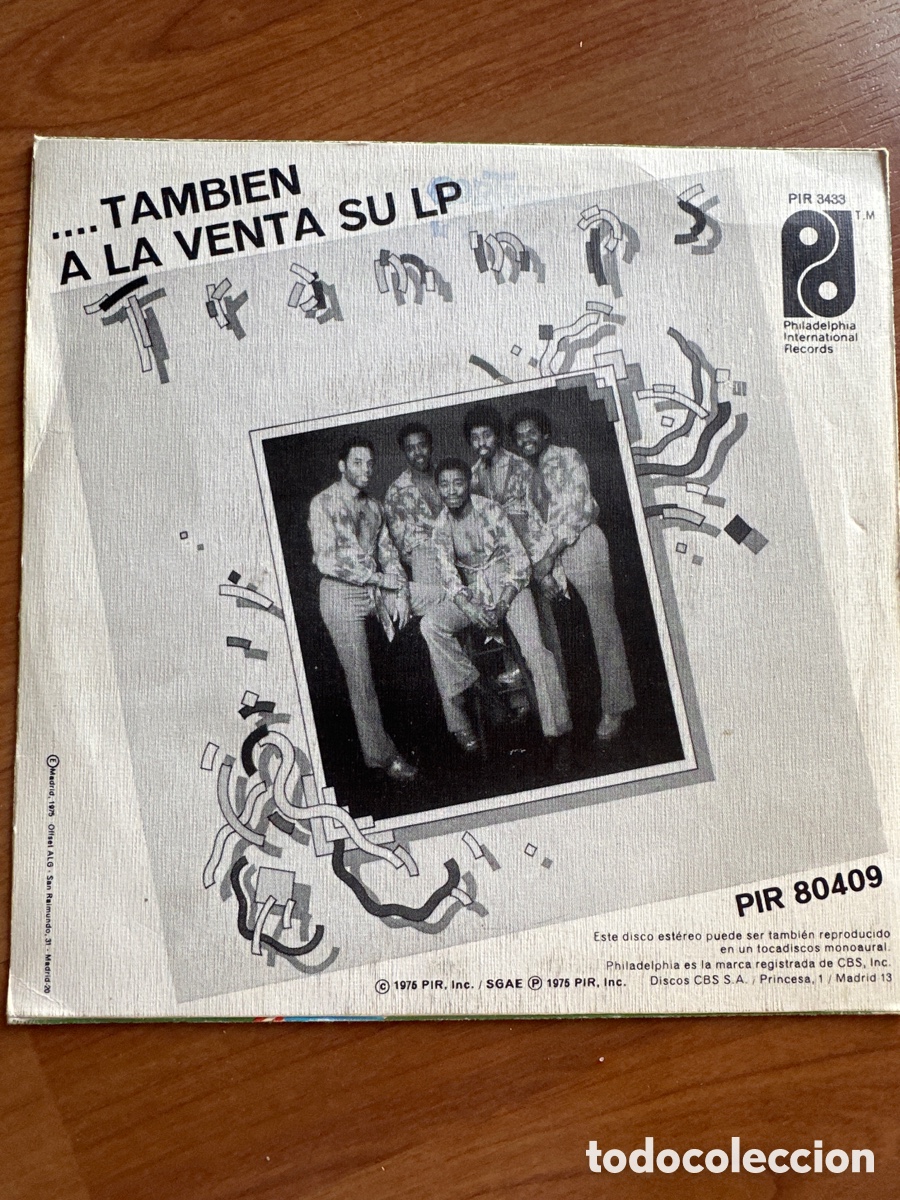 Discos de vinilo: Single Vinilo The Trammps - Foto 2