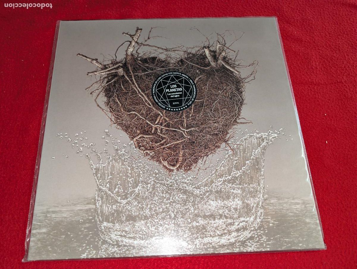 Discos de vinilo: LOS PLANETAS Las canciones del agua LP 2022 Ejercito Rojo NUMERADO 480/2000 gatefold VINILO CLARO NU