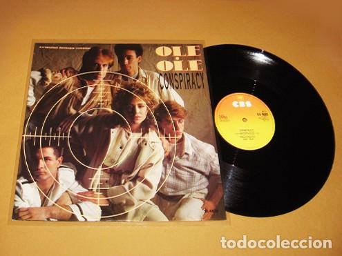 Discos de vinilo: OLE OLE / VICKY LARRAZ - CONSPIRACY (CONSPIRACION) EXTENDED REMIX (5:26) - MAXI SINGLE - 1983 - UK