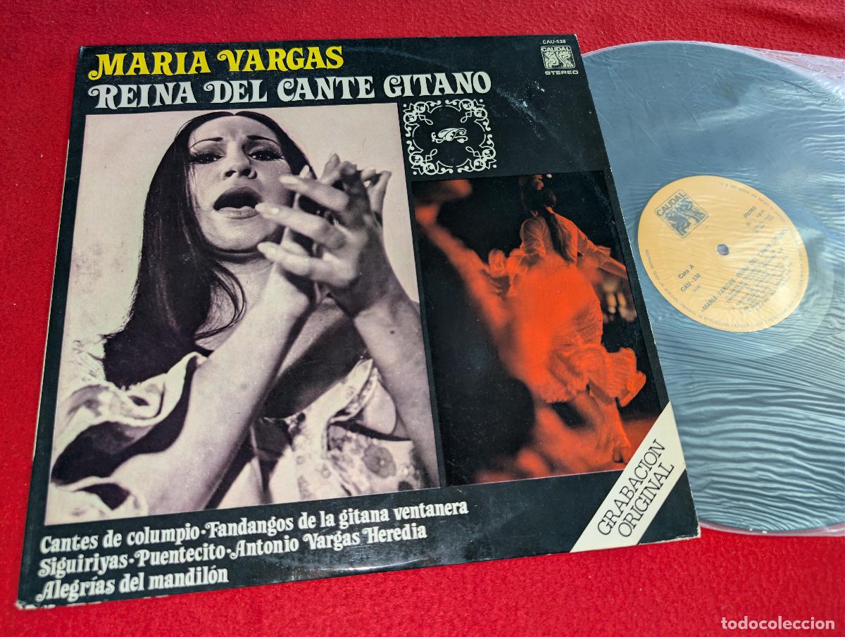 Discos de vinilo: MARIA VARGAS Reina del cante gitano LP 1978 Caudal