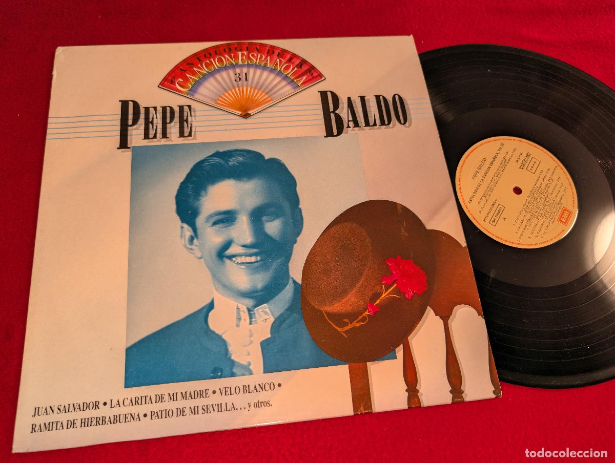 Discos de vinilo: PEPE BALDO Antologia de la cancion espa&ntilde;ola 31 LP 1990 EMI