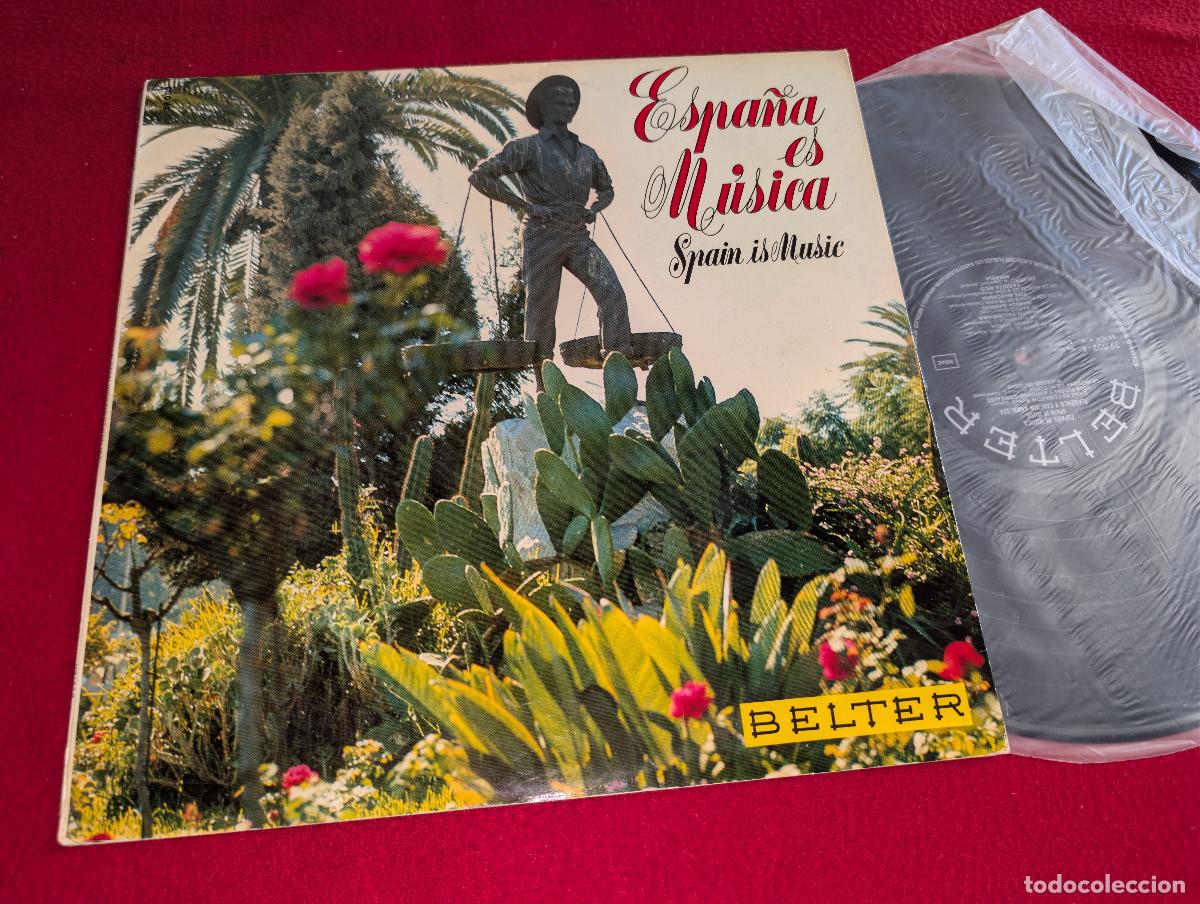 Discos de vinilo: ESPA&Ntilde;A ES MUSICA Flamenco LP 1969 Belter GATEFOLD ESCOBAR+SEVILLA+MIKAELA+XEY+LOLA FLORES++