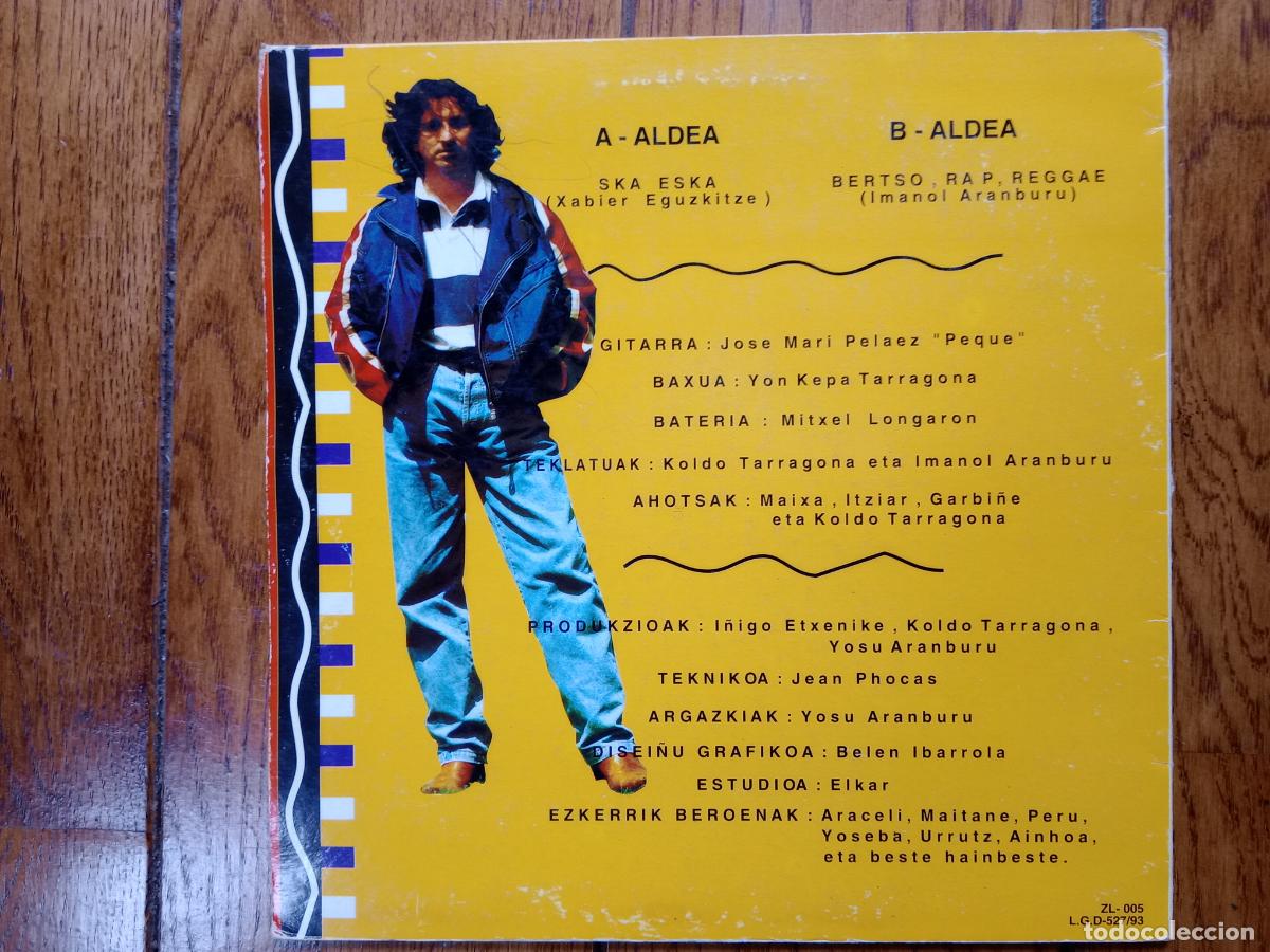 Discos de vinilo: Imanol Aramburu - ska eska + bertso , rap, reggae - Foto 2