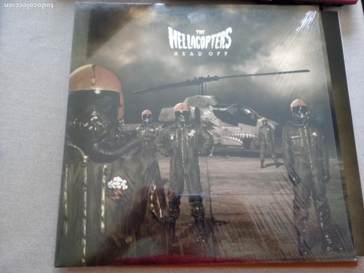 Discos de vinilo: The Hellacopters &ndash; Head Off LP 2008 CON POSTER ORIGINAL - Foto 1