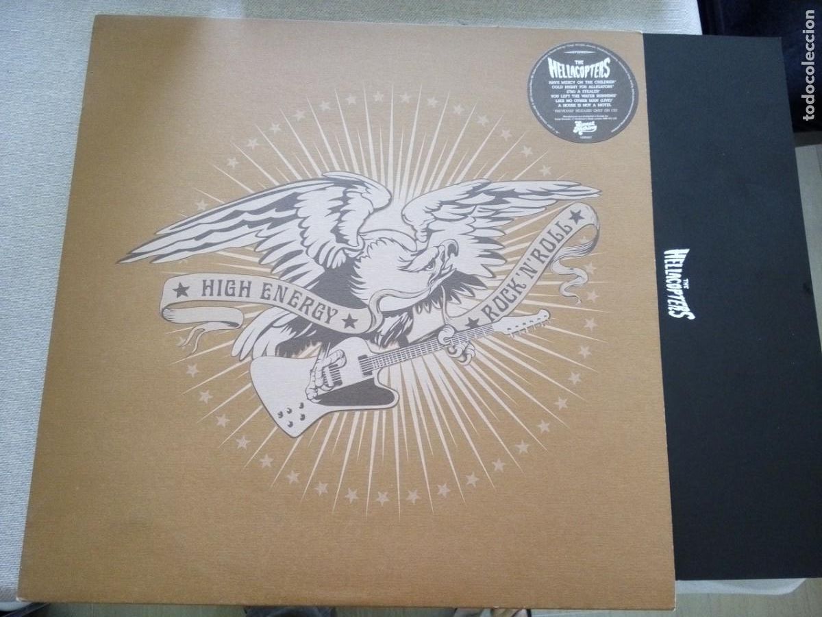Discos de vinilo: The Hellacopters - High Energy Rock' N' Roll (12&rdquo;, Comp) 2002 INSERTO